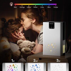 Dehumidifier, 95 OZ Water Tank Dehumidifiers for Home